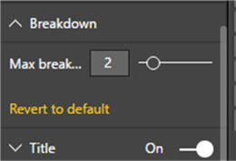 Breakdown Threshold - Description: Breakdown Threshold