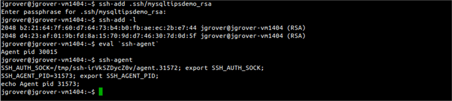 linux ssh-add