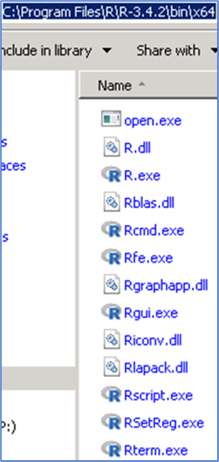 RScript.exe location - Description: The binaries that you can execute