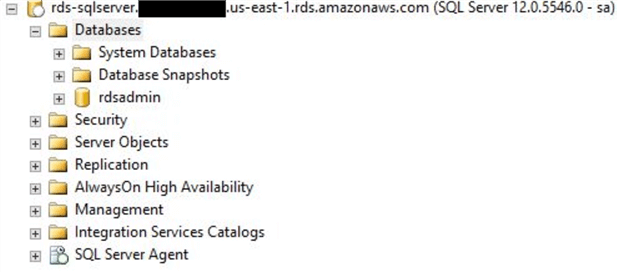 Restore SQL Server Database on Amazon RDS
