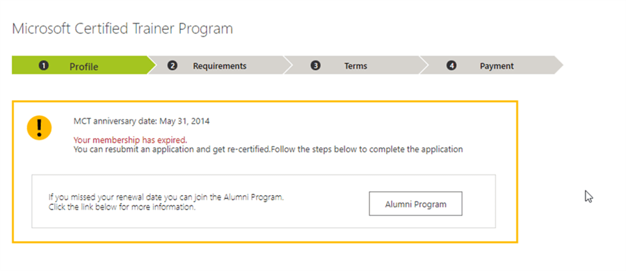 Microsoft Certified Trainer Program