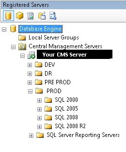 cms registered servers