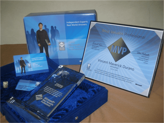 MVP Award Kit 