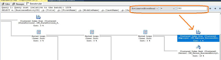 SQL Server v17.x Management Studio show plan seaxh example-2