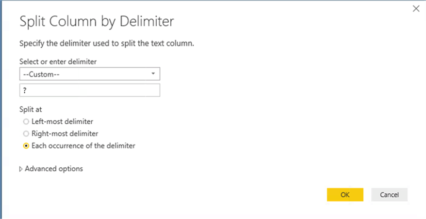 Apply demiliter - Description: Apply demiliter