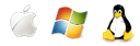 Image result for platform icons mac linux windows