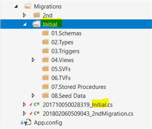 Add SQL Scripts to migration