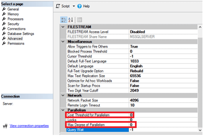 Cost Threshold for Parallelism in SQL Server