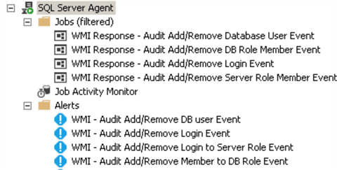 SQL Server AGent Jobs and alerts
