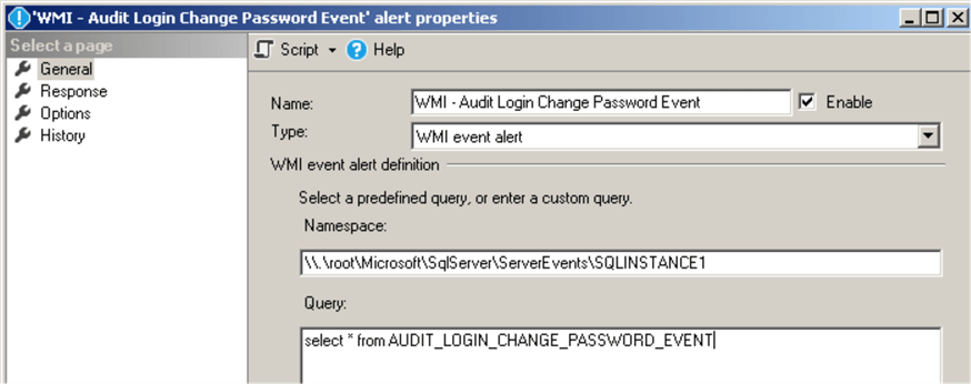 Login Password Change Alert