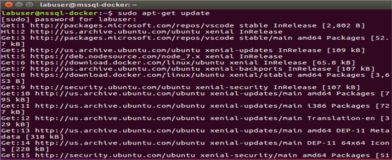 Using docker on ubuntu download