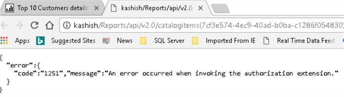 SSRS 2017 Report – Post comment with image and comment – Error screenshot 
