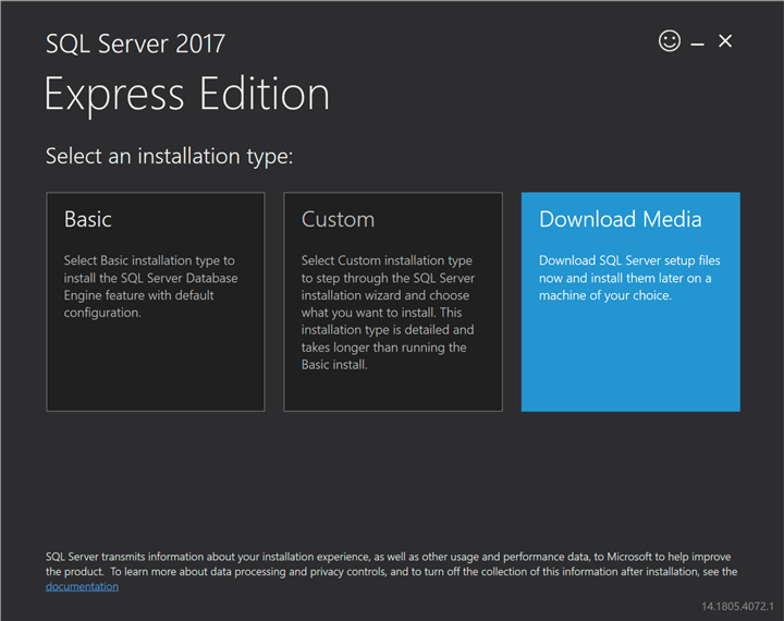 Express Edition installer