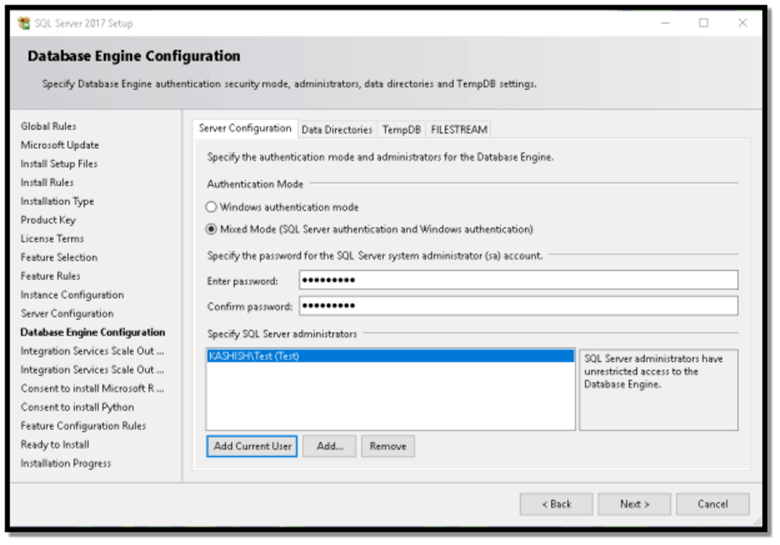 sql developer edition install database engine configuration
