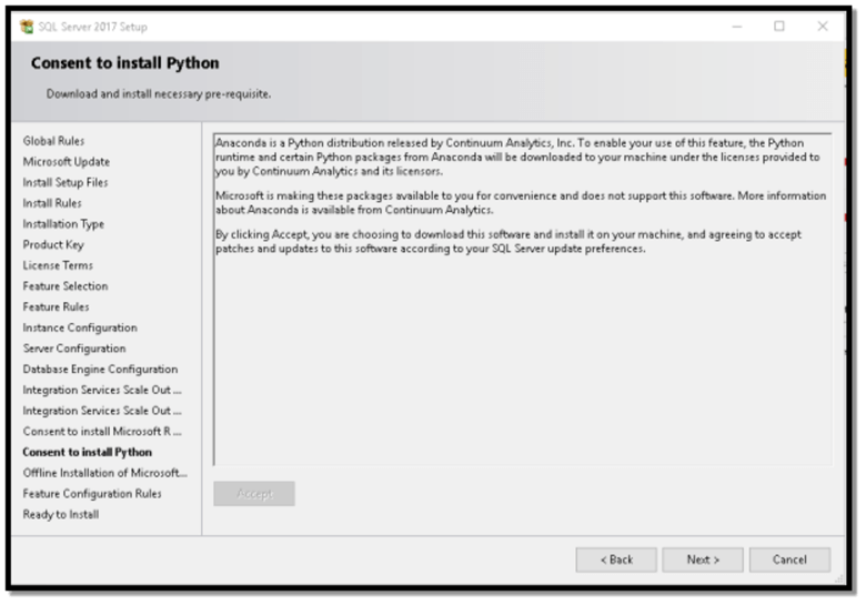 sql developer edition install python