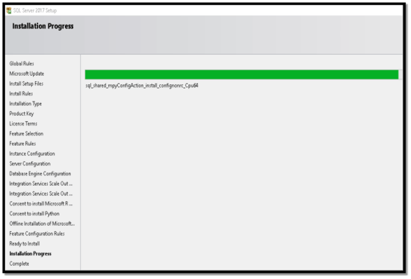 sql developer edition install progress