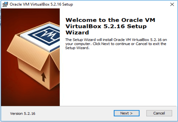 installing oracle virutalbox