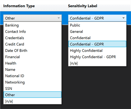 sql server 2019 add sensitivity classification function 002