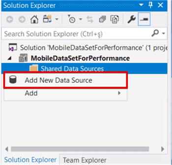 add data source