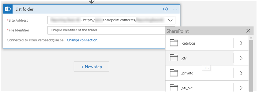 list folder sharepoint
