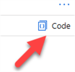 This is the JSON Code ICON to click.