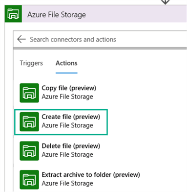 create file logic app