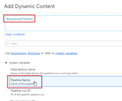 add dynamic content