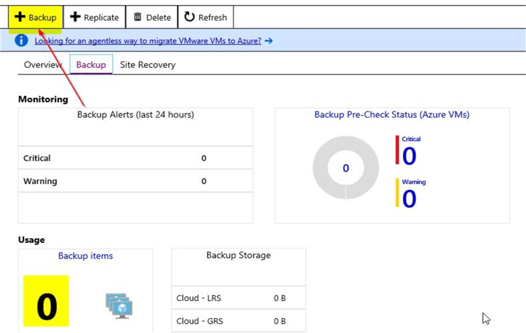 Azure Recovery Services Vault