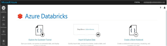 Azure Databricks - Home page