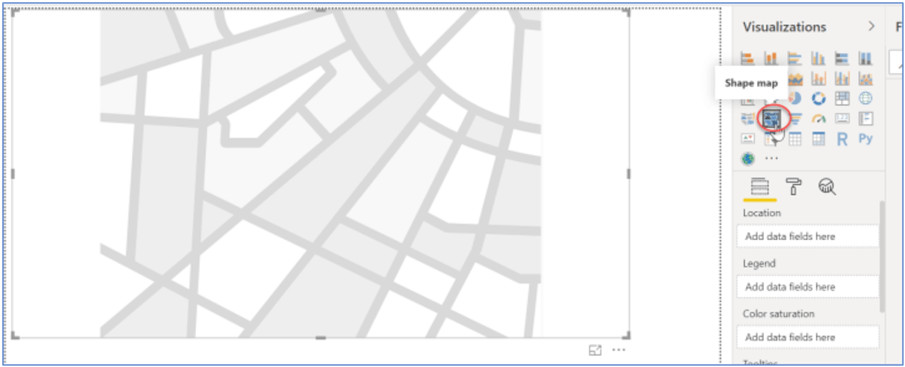 Shape Map Visualization in Power BI Desktop.
