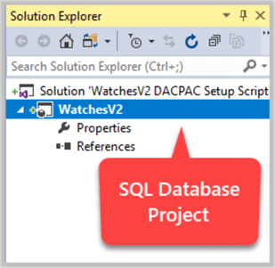 SQL database project is ready now.