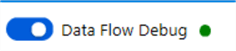 MSSQLTip14_DataFlowDebugMode turn on data flow debug mode.