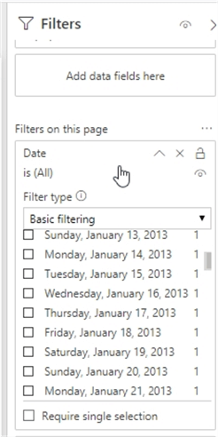 Basic Filtering Dates&#xA;