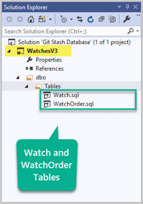 Create Watch and WatchOrder Tables