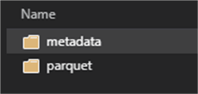 MetadataFolder Image to show that metadata folder is created.