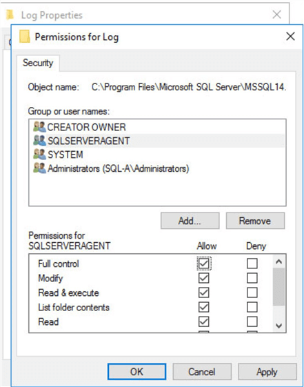 sin duda podría iniciar SQL Server Agent Easy Access denegado