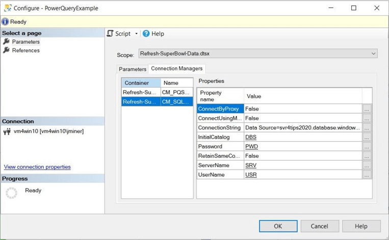 SSIS Catalog - Part 1 - Package connections after using environment properties