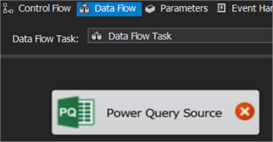 unconfigured power query source