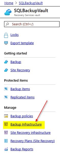 azure recovery services backups