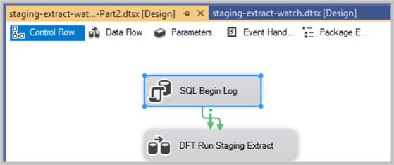Adding SQL Begin Log Task