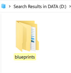 blueprintfolder image of blueprint folder to export bp