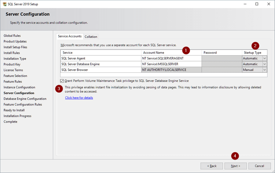 SQL Server 2019 Install Screen 10