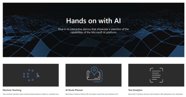 hands on with ai