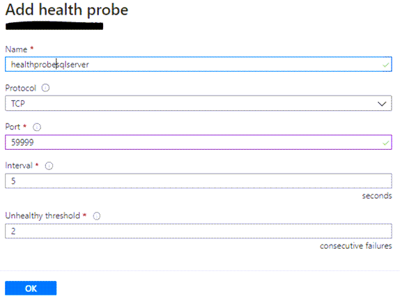 add health probe