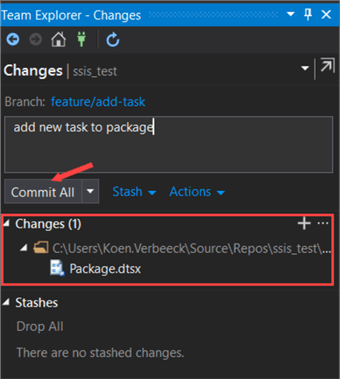 view changes and commit of adding task