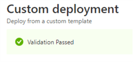 custom deployment