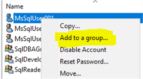 active directory groups