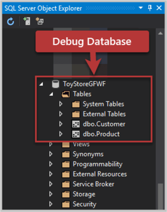 Debug Database