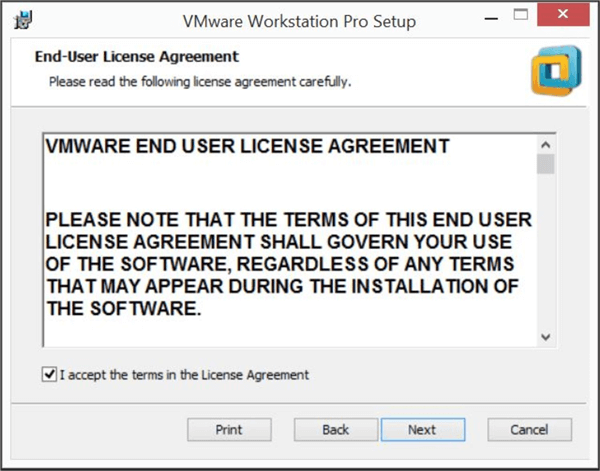 vmware license agreement