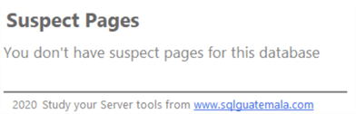 Suspect pages